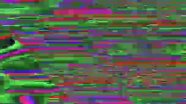 Etkileyici sahte ışık sızıntısı holografik arkaplan.