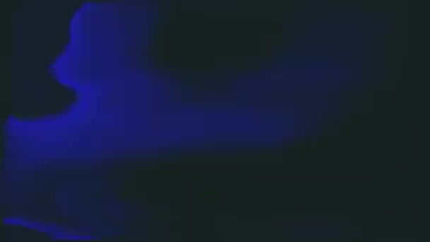 Абстрактный шаблон световые преобразования радужный фон. — стоковое видео