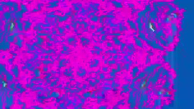 Dijital geometrik siber punk psikedelik yanardöner arka plan.