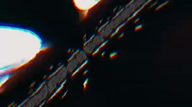 Çok renkli dinamik web punk punk psikedelik ışıldayan arka plan. 