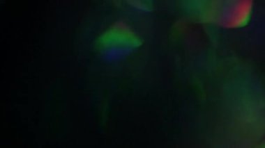 Sihirli ışık dönüşümleri parıldayan arkaplan. 