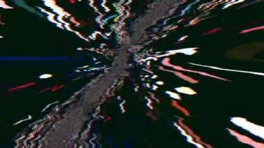 Soyut veri hatası geometrik bilim kurgu parıldayan arkaplan. 