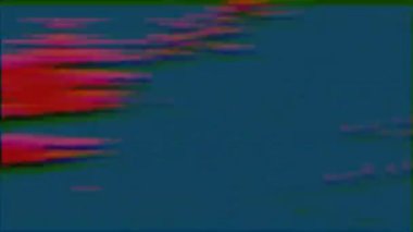 Siberpunk hatası parlak animasyon. Kırık video kaset efekti. 