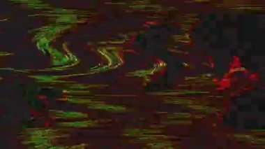 Renkli dinamik siber punk modası pırıl pırıl arka plan. 