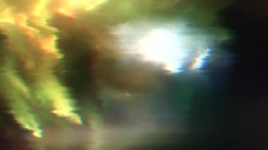 Renkli kötü televizyon taklidi parlak bir arkaplan. 
