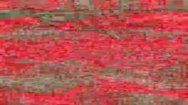 Moda, psikedelik, geometrik siber punk, yanardöner arka plan. Hareket tasarımı için kötü TV efekti. 