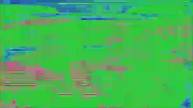 Soyut parazit taklit yanıp sönen bilimkurgu yanardöner arka plan. 