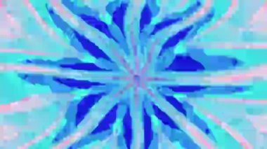 Soyut kaleydoskop taklit göz kırpan bilimkurgu gürültülü arkaplan. 