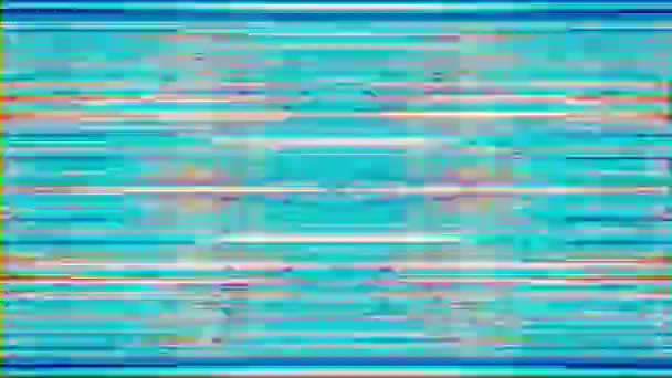 Ciberpunk digital fundo iridescente. Velhos Vhs imitação de fita para o seu projeto. Imagens ProRes. — Vídeo de Stock