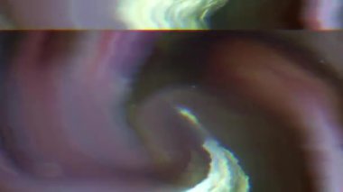 Parlak, zarif, neon-kurgu ışıltılı arka plan.