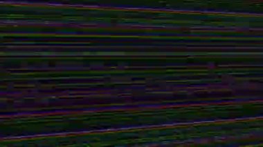 Yazılım arızalı klip, holografik hasarlı sistem vfx.