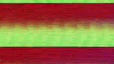 Kusursuz holografik kötü televizyon efekti. Veri geçişi kavramı.