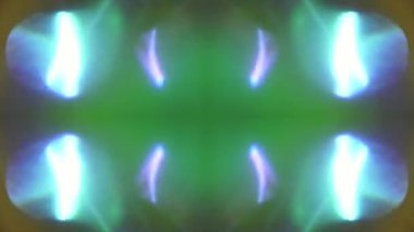 Çevresel holografik doku. Güzel ışık başkalaşımları. 