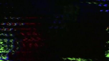 Gelecekteki holografik arkaplanı parıldatan son moda hata verisi. Videonuz için fantastik çarpıtmalar. 