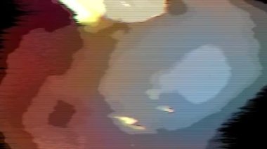 Döngüye katılabilir çok renkli doku. Bozuk veri efekti, bilgisayar destekli animasyon.