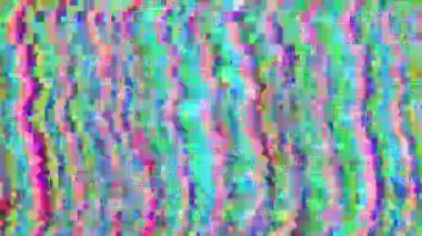 Titrek neon nostaljik psikedelik ışıldayan arka plan. 