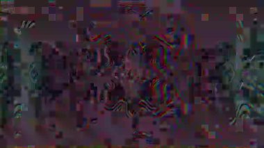 Canlı dinamik siber punk modayı yansıtan arka plan. 