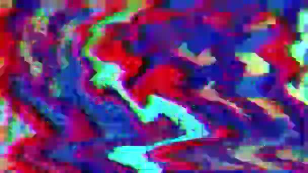 Transformando padrão abstrato, belo fundo brilhante. — Vídeo de Stock