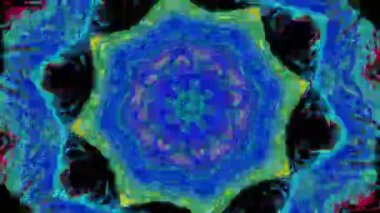 Soyut neon siberpunk rüya gibi sanal arka plan. 