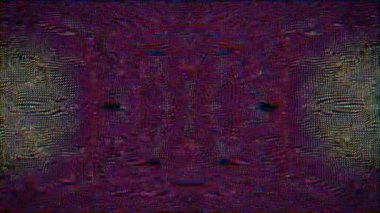 Fütürist holografik arkaplanı yanıp sönen canlı hata verisi.