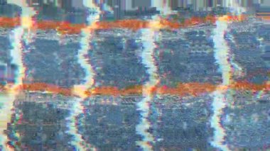 Kutlama polikrom kaplaması. Bozuk veri efekti, bilgisayar destekli animasyon. 