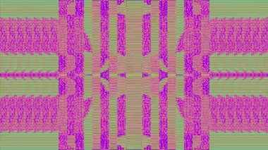 Bilimkurgu yanardöner arkaplanı yanıp sönen dijital hata verisi. 