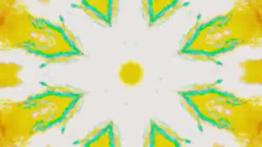 Organik farklı şekilli süsler, yoga projeleri için renkli elementler.