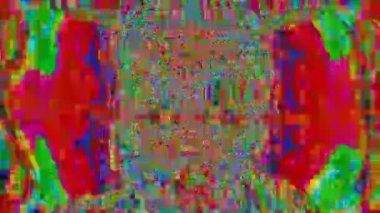 Dijital zarif neon bilim kurgu yanardöner arkaplan.