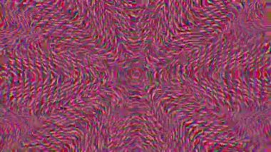 Fütürist psikedelik mandala, kulüp için canlı parçacıklar.