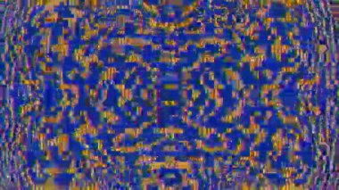 Gelişigüzel hata verileri fütüristik nostaljik ışıldayan arkaplan.