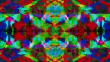 Soyut veri hatası fütürist nostaljik ışıldayan arkaplan.