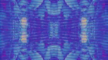 Çok renkli geometrik bilim kurgu psikedelik yanardöner arka plan.