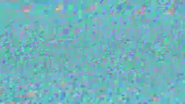 Modern veri arızası yanıp sönen fütürist holografik arkaplan.