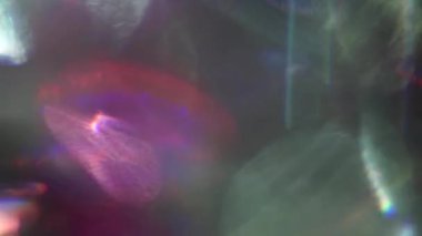 Çoklu renkli bokeh siber punk, psikedelik holografik arka plan. 
