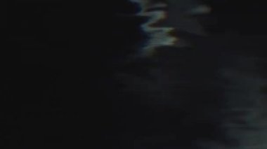 Havada süzülen fütüristik psikedelik ışıltılı arka plan. 