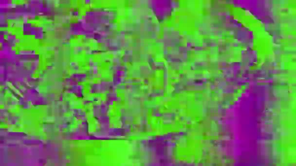 Digital elegante dinamica sci-fi sfondo iridescente. — Video Stock