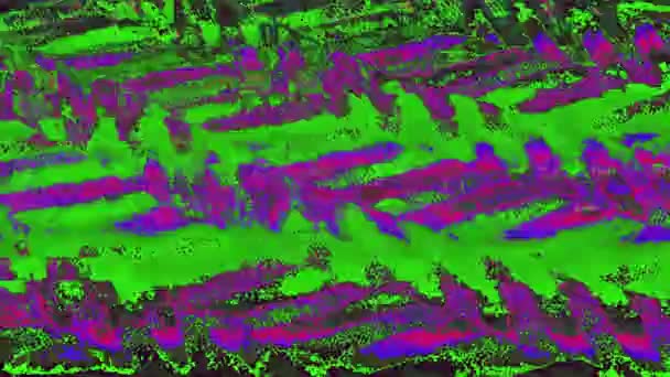 Dados abstratos glitch futurista futurista fundo iridescente. — Vídeo de Stock
