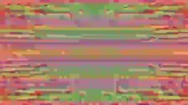 Veri arızası dönüştürülüyor neon bilim kurgu parıldayan arkaplan. 