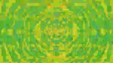 Soyut geometrik yuvarlak nostaljik trend holografik arkaplan. 