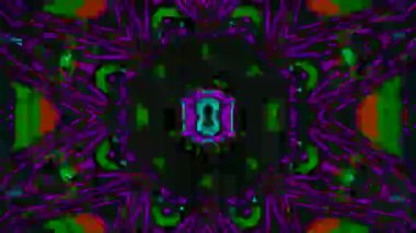 Veri hatası geometrik bilimkurgu holografik arka plan dönüştürme.