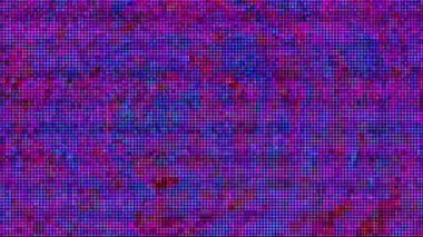 Dijital hata verileri neon fütüristik holografik arka plan.