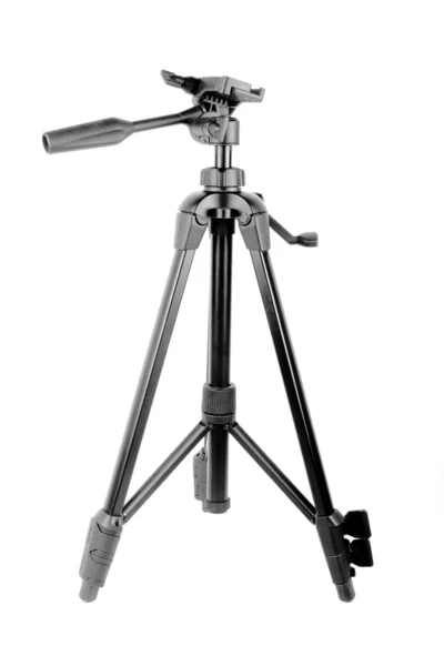 Camera Photo tripod isolated on white background — Stock Photo, Image