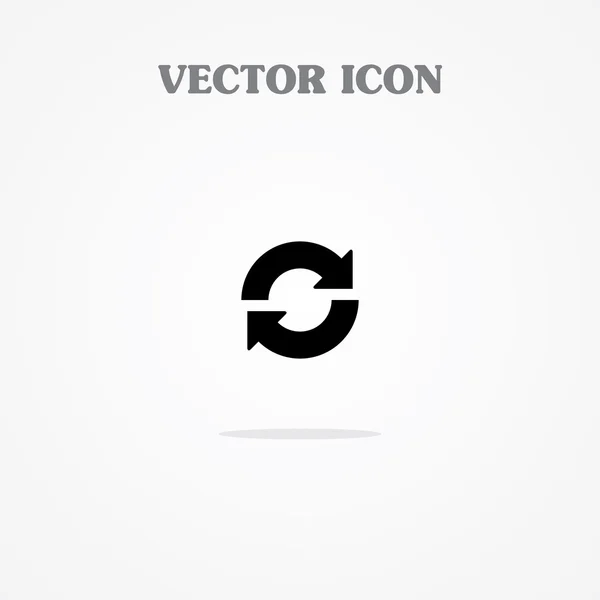 Icono de recarga vectorial — Archivo Imágenes Vectoriales