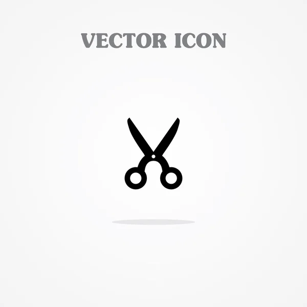 Cut Icon. Scissor — Stock Vector