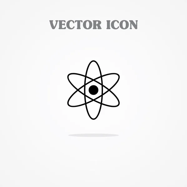 Icona atomica — Vettoriale Stock