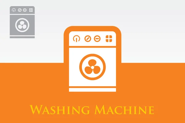 Icône de machine à laver — Image vectorielle