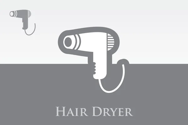 Hair dryer Icon — Stock Vector