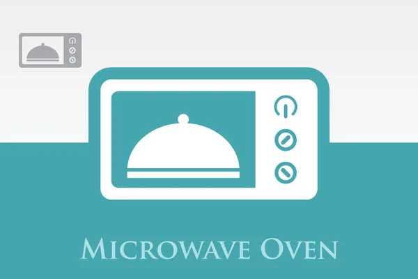 Microwave oven symbol Vector — Stock Vector