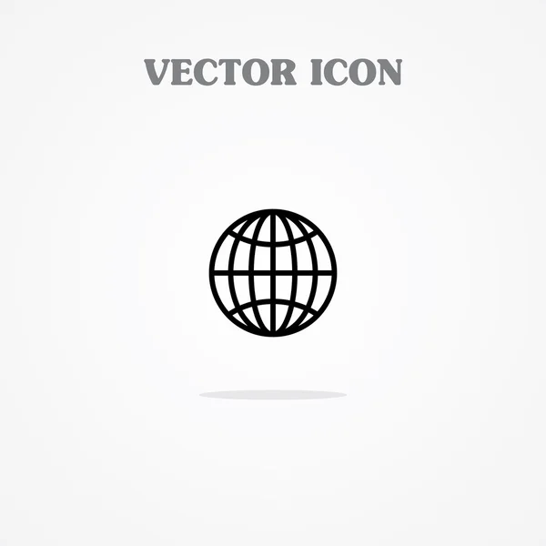 Globe icon — Stock Vector