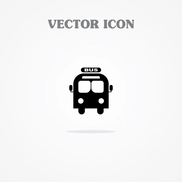 Bus pictogram vector — Stockvector